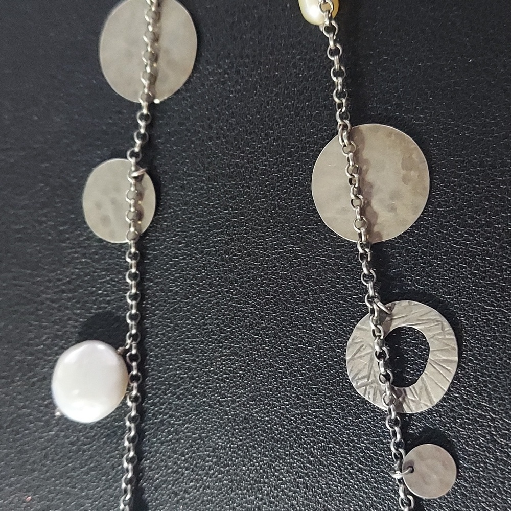 Silpada Pesrl of a girl necklace